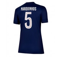 Paris Saint-Germain Marquinhos #5 Koszulka Podstawowa damskie 2025-26 Krótki Rękaw